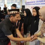 Buka Puasa Bersama Anak Yatim, Kapolres Aceh Tengah Berikan Santunan