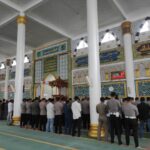 Polres Aceh Tengah Gelar Shalat Ghaib Dan Doa Untuk Personel yang Gugur dalam Tugas di Way Kanan