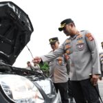 Ambil Apel Jam Pimpinan, Kapolres Aceh Timur Cek Kendaraan Dinas Polsek