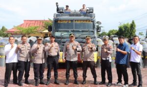 Siaga May Day, Polres Aceh Timurmur Gelar Latihan Dalmas
