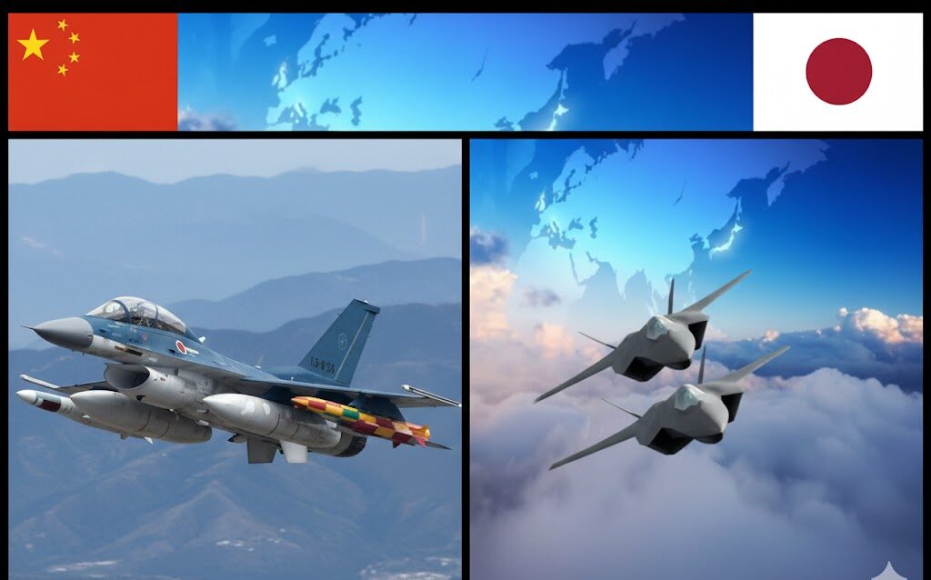 kekuatan militer udara jepang vs china