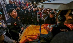 POLRI BERDUKA atas Gugurnya Tiga Orang Prajurit di Lampung Ketika Lakukan Pengrebekan Lokasi Sabung Ayam