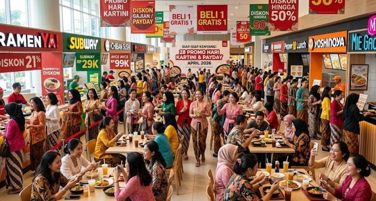 28 Promo Hari Kartini & Payday April 2026: Makan Enak Cuma Rp15 Ribu!