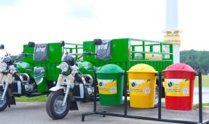 Bupati Fery Terima CSR Bank Sumut, Perkuat Pengelolaan Sampah Berbasis 3R di Labusel