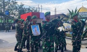Prajurit Terbaik TNI Gugur di Lebanon, Dimakamkan Secara Militer di TMP Lubuk Pakam