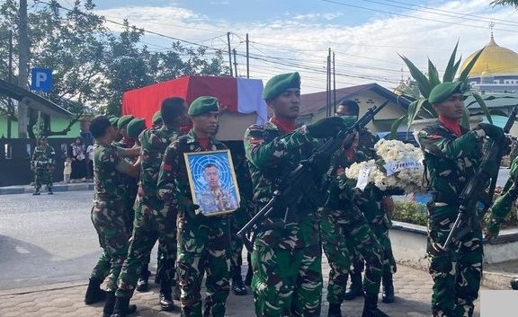 Prajurit Terbaik TNI Gugur di Lebanon, Dimakamkan Secara Militer di TMP Lubuk Pakam