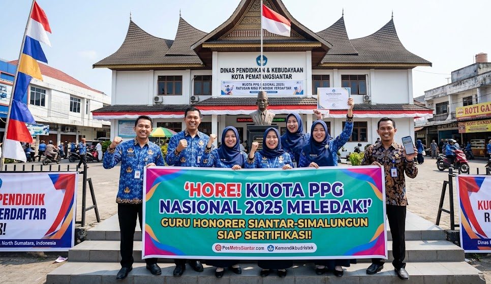 Kuota PPG Nasional 2025 Meledak, Guru Honor di Siantar-Simalungun Wajib Siap-Siap Jadi Sertifikasi!