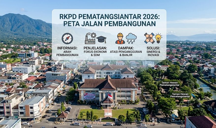 Siantar Menuju Kota Modern 2026, Pemko Matangkan RKPD: Tantangan Pengangguran dan Banjir Jadi Sorotan!