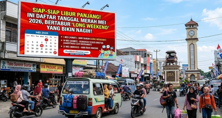 SIAP-SIAP LIBUR PANJANG! Ini Daftar Tanggal Merah Mei 2026
