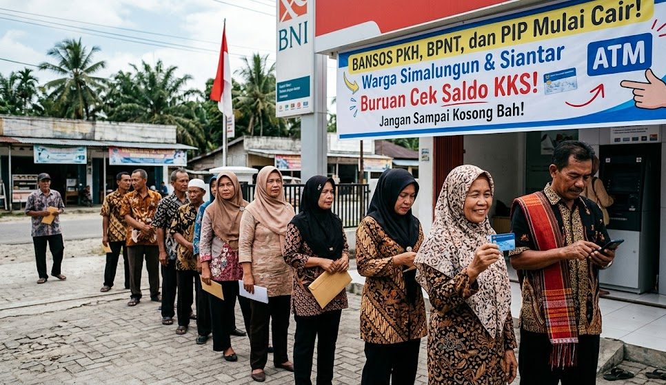 Bansos PKH, BPNT, dan PIP Mulai Cair, Warga Simalungun dan Siantar Buruan Cek Saldo KKS, Jangan Sampai Kosong Bah!