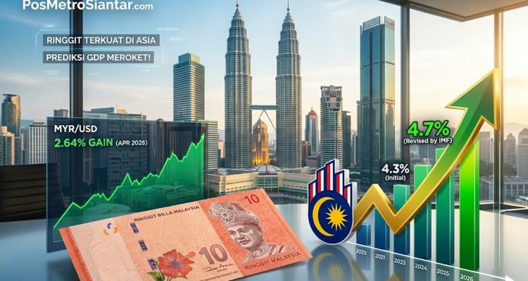 Ekonomi Malaysia ‘Mengaum’, Ringgit Terkuat di Asia dan Prediksi GDP IMF Melejit!