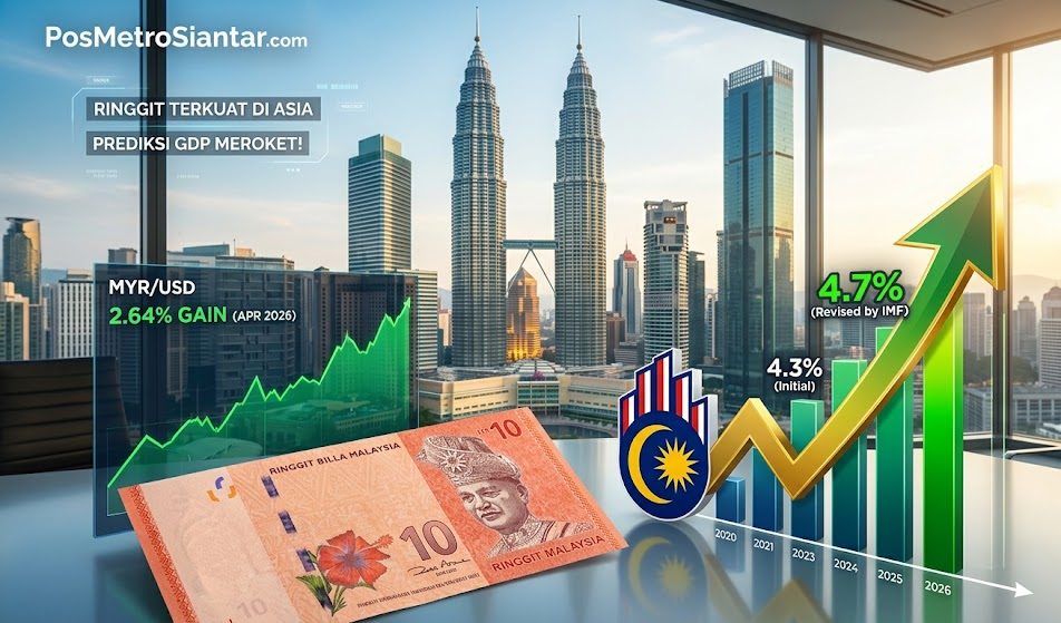 Ekonomi Malaysia ‘Mengaum’, Ringgit Terkuat di Asia dan Prediksi GDP IMF Melejit!