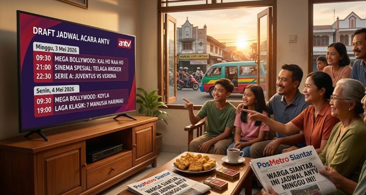 Catat Warga Siantar! Ini Jadwal ANTV Minggu Ini: Bertabur Bollywood hingga Laga Klasik, Ada Juventus Juga Lho!