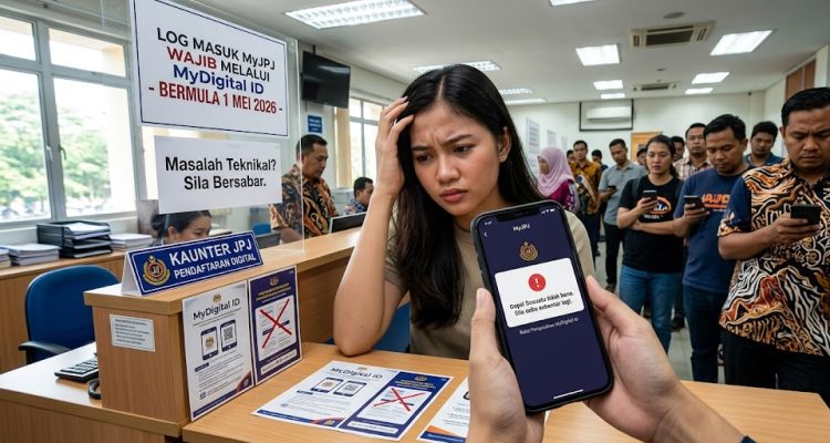 Alamak! Login MyJPJ Pakai MyDigital ID Malah Bikin Pusing, Warga Ngeluh Muncul Pesan 'Oops!'