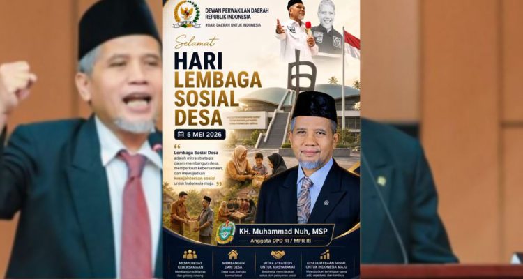 KH Muhammad Nuh MSP Ajak Warga Perkuat Solidaritas di Hari Lembaga Sosial Desa, Jadi Kunci Indonesia Maju!