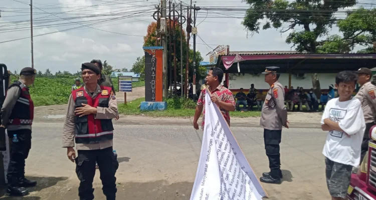 Demo Jilid II Kelompok Tani ke PT ESI, Polres Simalungun Siaga Penuh! Situasi Kondusif, Aspirasi Tersampaikan