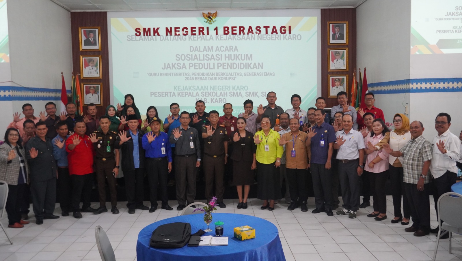 Kejaksaan Negeri Karo Gelar "Jaksa Peduli Pendidikan", Dorong Lahirnya Generasi Emas 2045 Bebas Korupsi