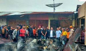 311 Kios Di Pasar Dwikora Rata Dilahap Si Jago Merah, Pedagang Histeris